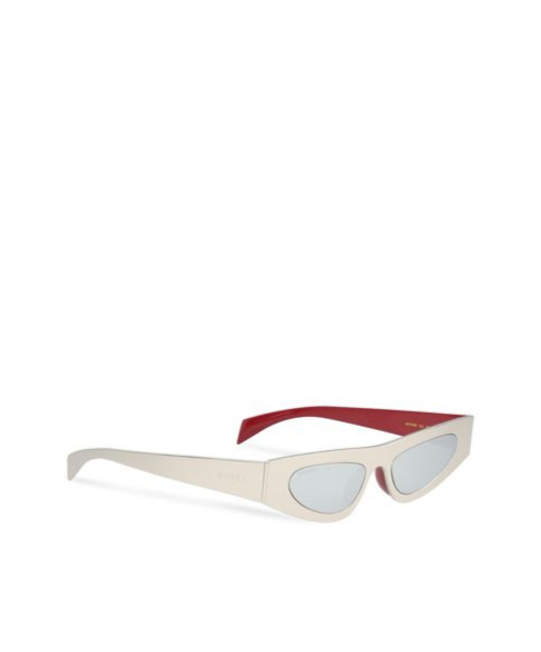 Gucci Cat-eye Frame Sunglasses In White