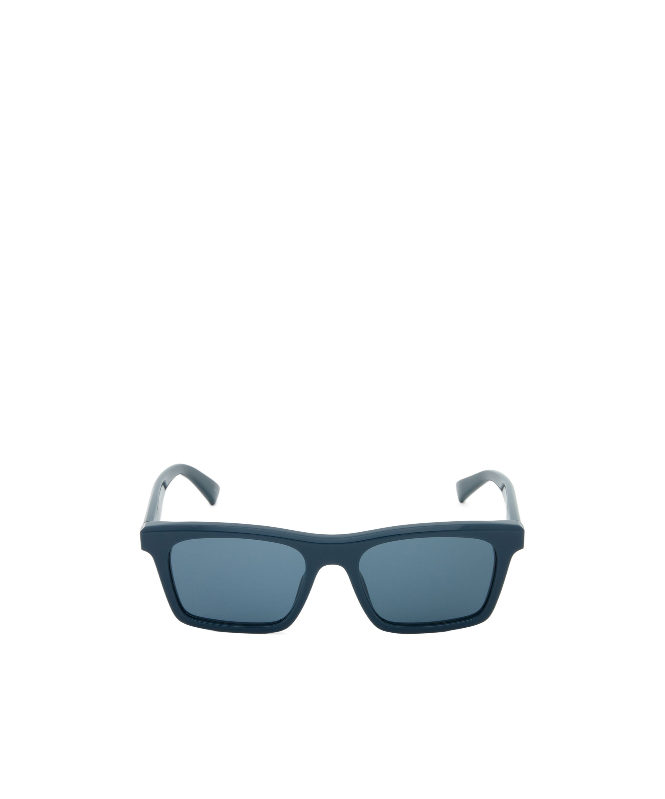 Alexander Mcqueen Mcqueen Logo Rectangular Sunglasses In Blue