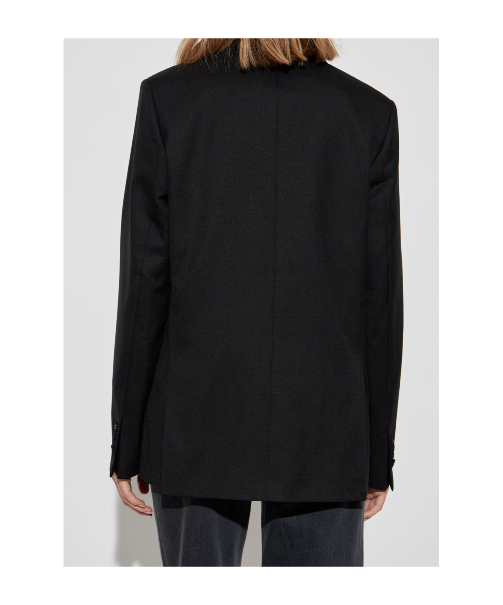 Shop Officine Generale Hilda Blazer In Black