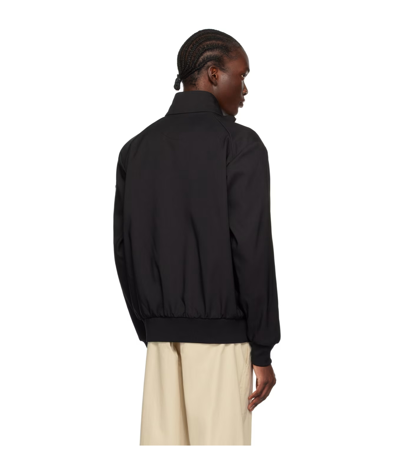 Moncler Brentei Zipper Casual Jacket In Black