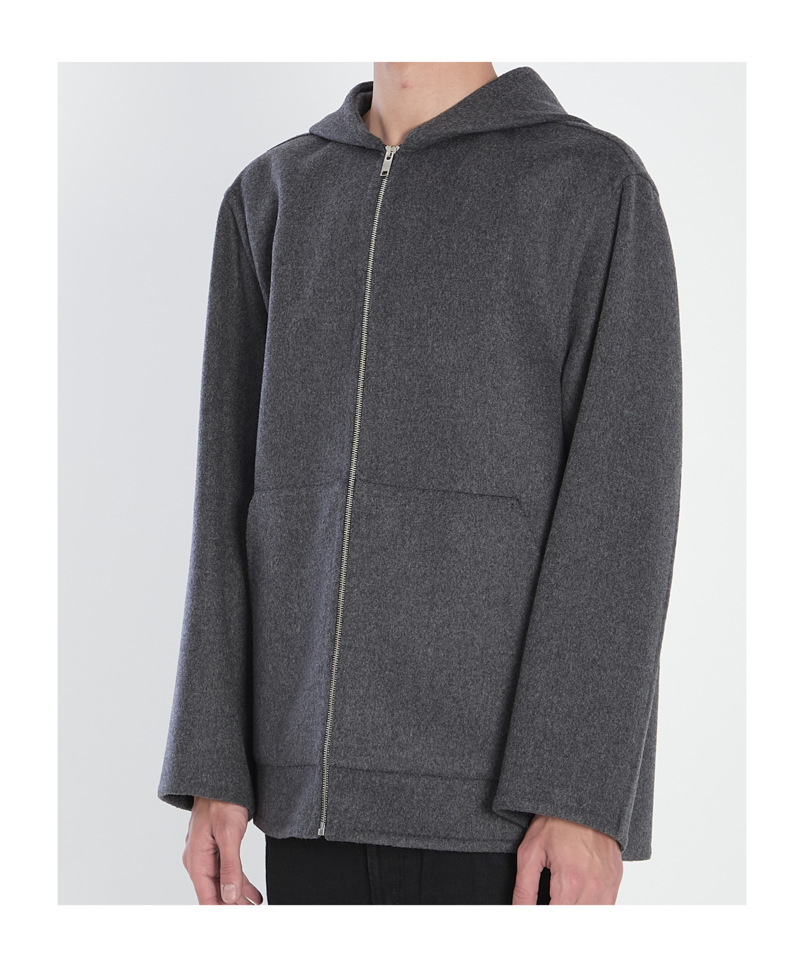 Bottega Veneta Melang Effect Wool Jacket