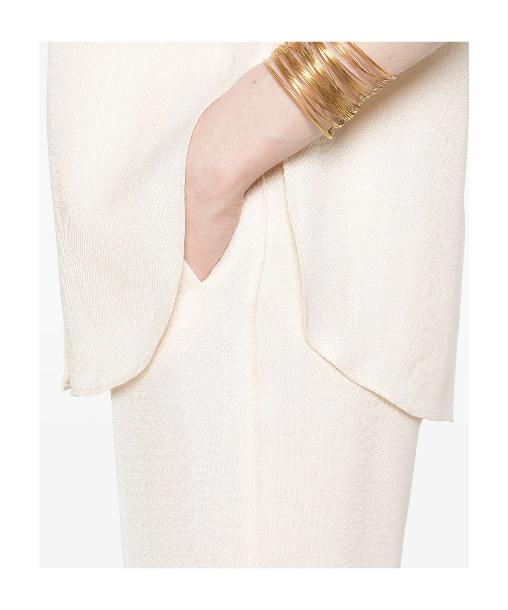 Shop Forte Forte Slubbed Trousers