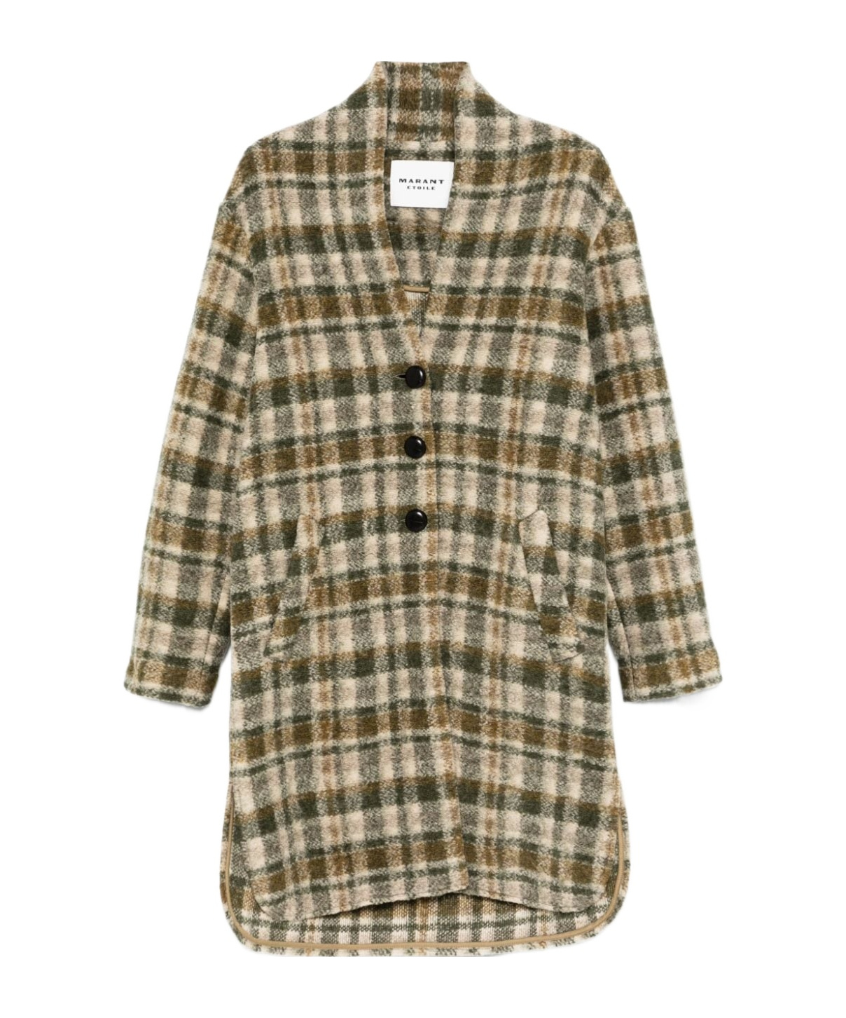 Isabel Marant Étoile Gabriel Coat In Nude