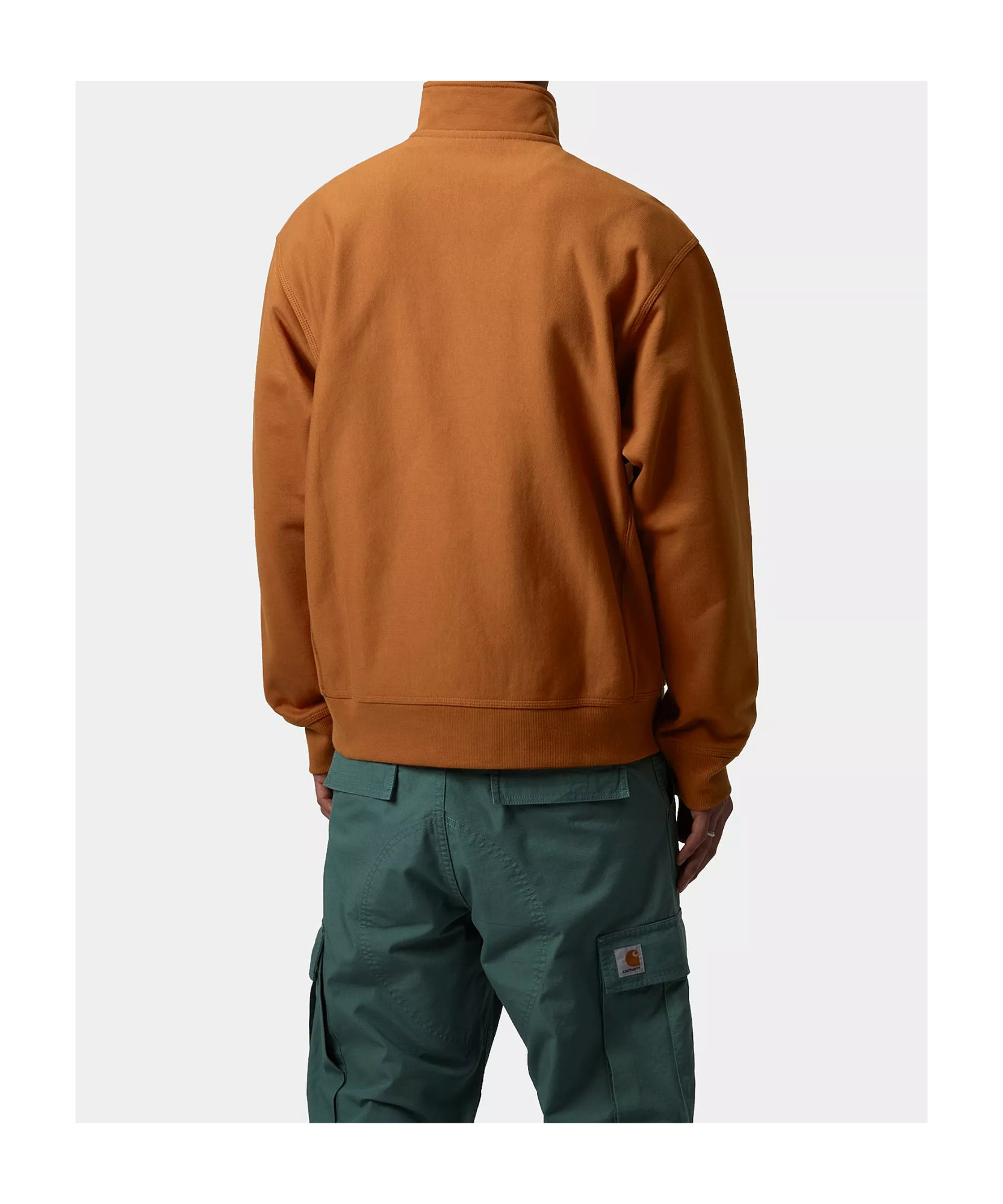 Carhartt Half Zip American Script Sweat Sweatshirt In Multi