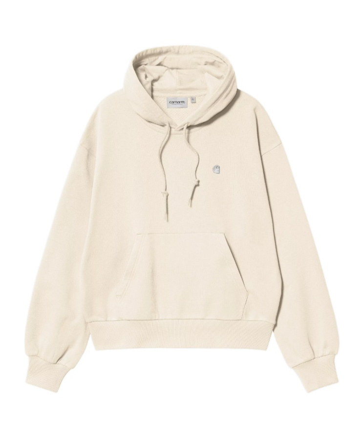 Carhartt W' Hooded Casey Sweatshirt In Neutral