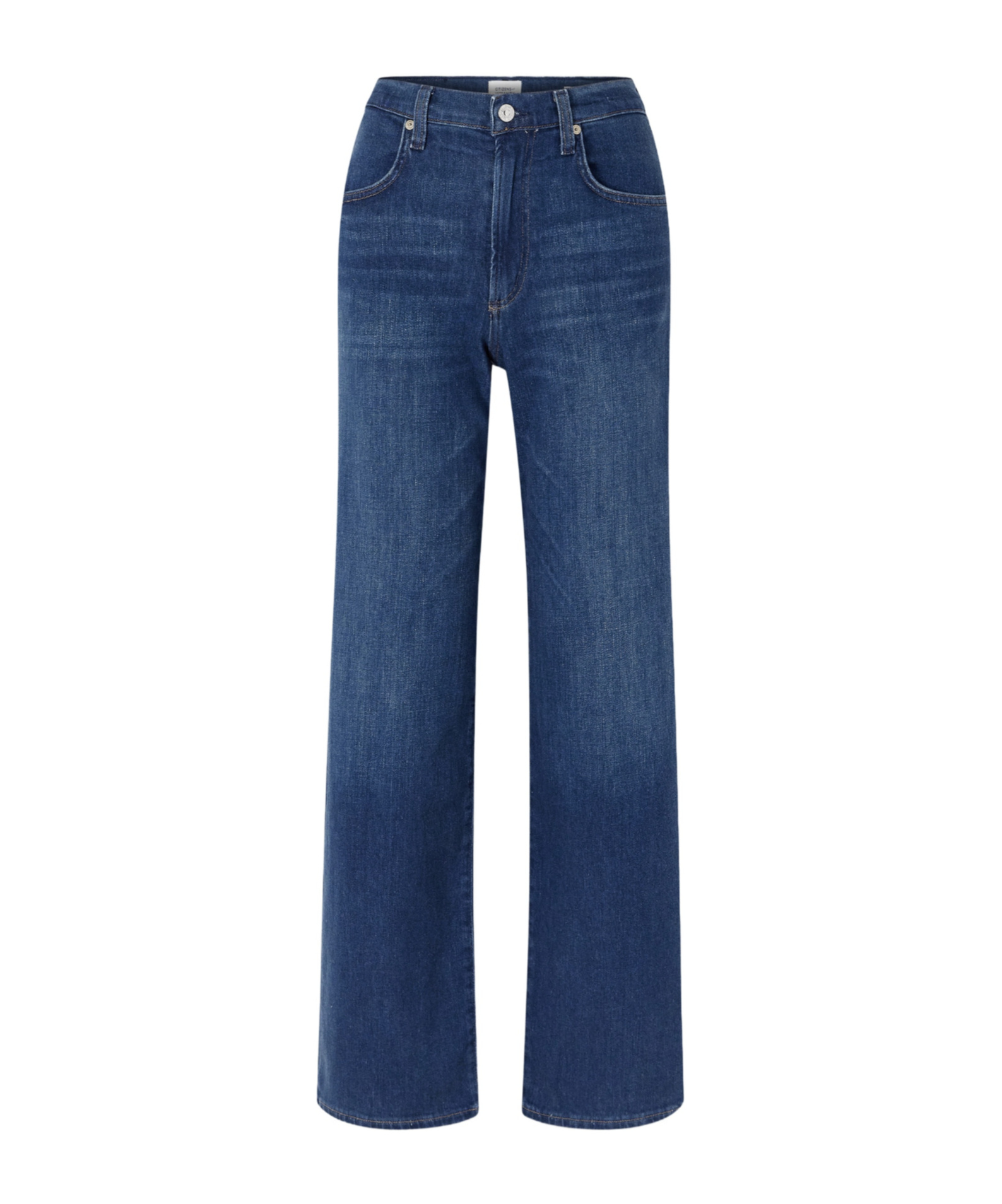 Citizen Of Humanity Annina Mid-rise Staight-leg Jeans In Blue