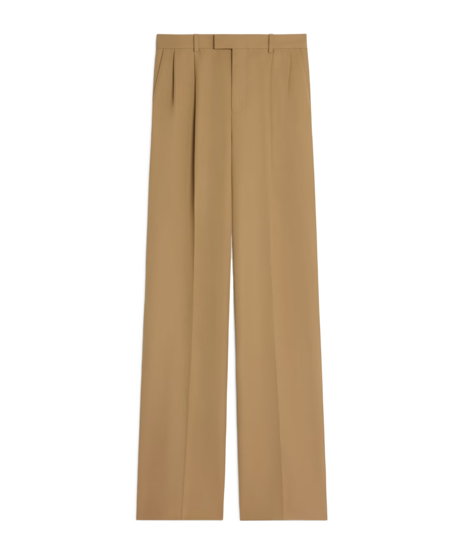 Celine Jazz Trousers In Wool In Brown