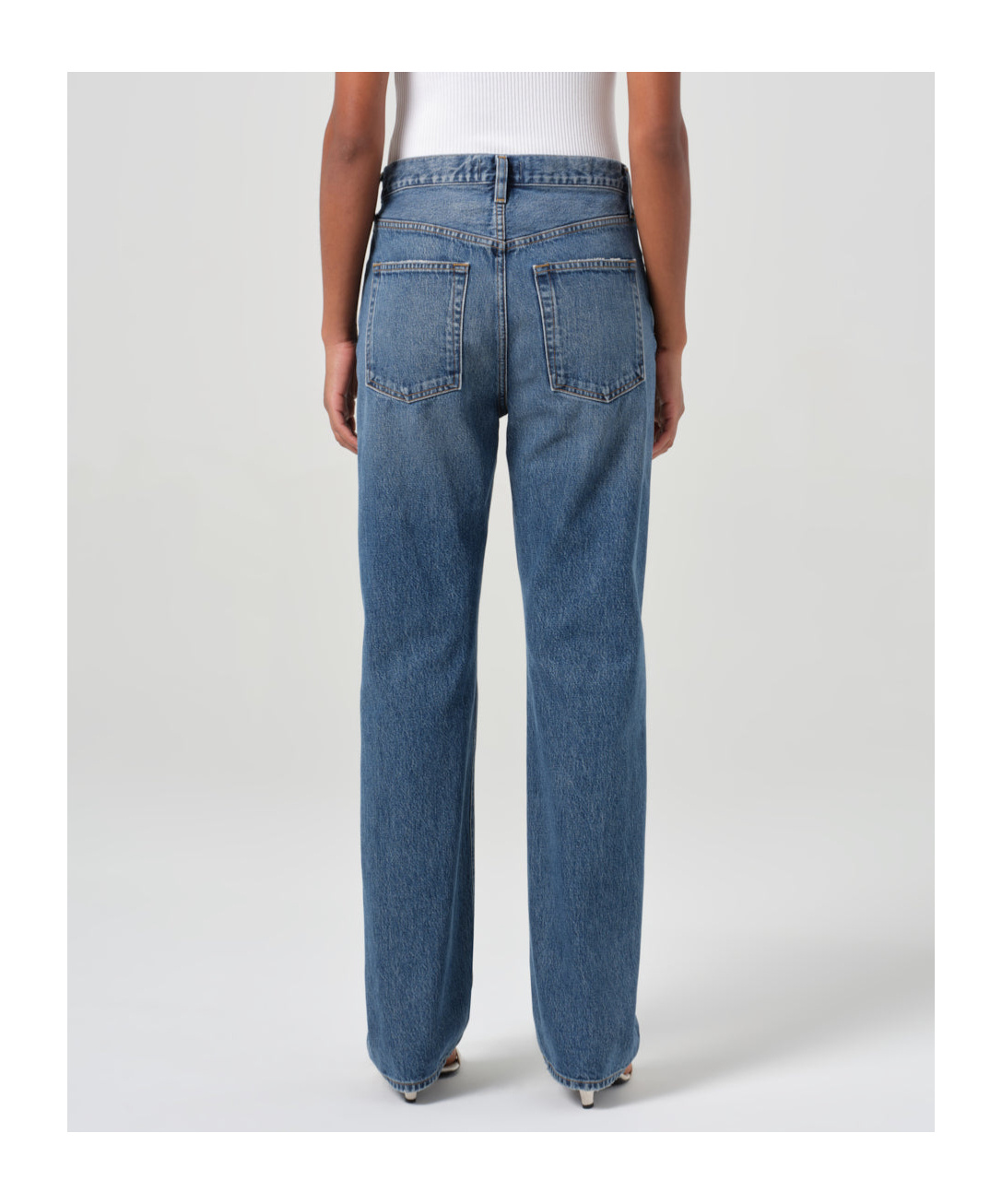 Agolde Valen Jeans In Regenerated Denim