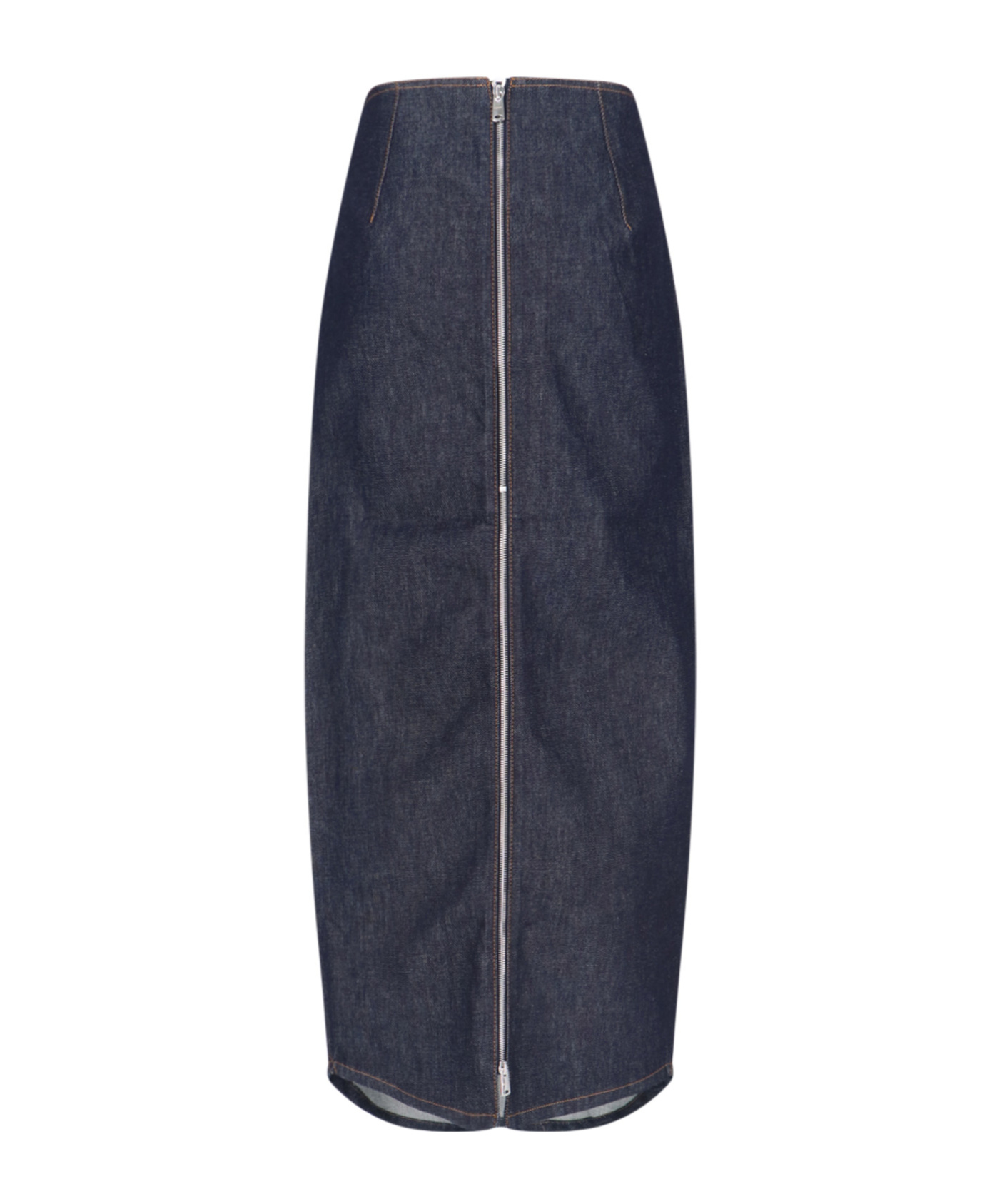 Coperni Maxi Sheath Skirt In Black