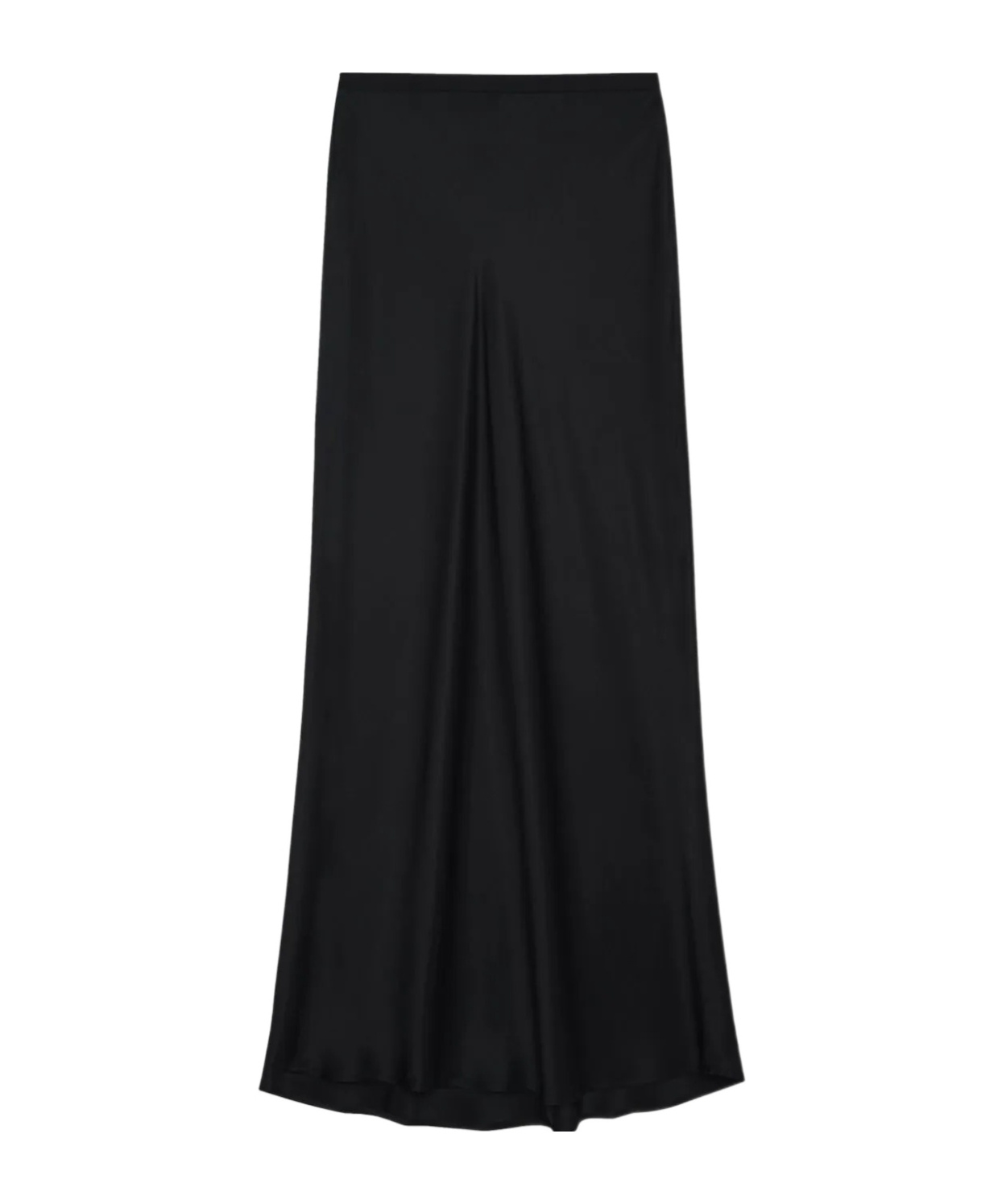 ANINE BING ANINE BING HIGH WAIST PLEATED MIDI SKIRT