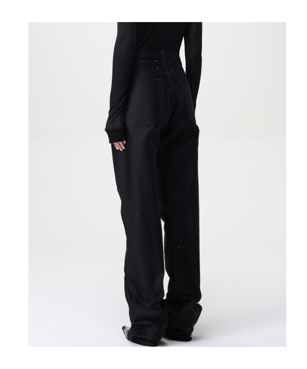 MAISON MARGIELA TAPERED TROUSERS