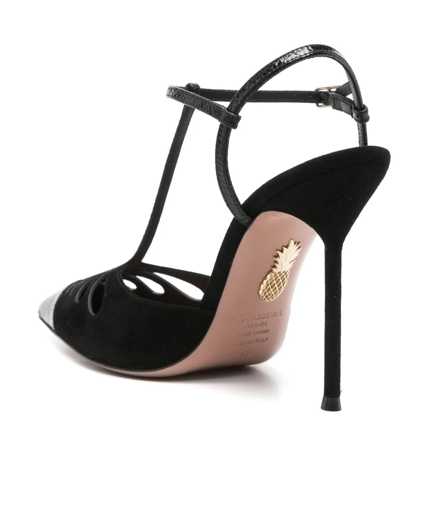 Aquazzura 105mm Camille Pumps In Black