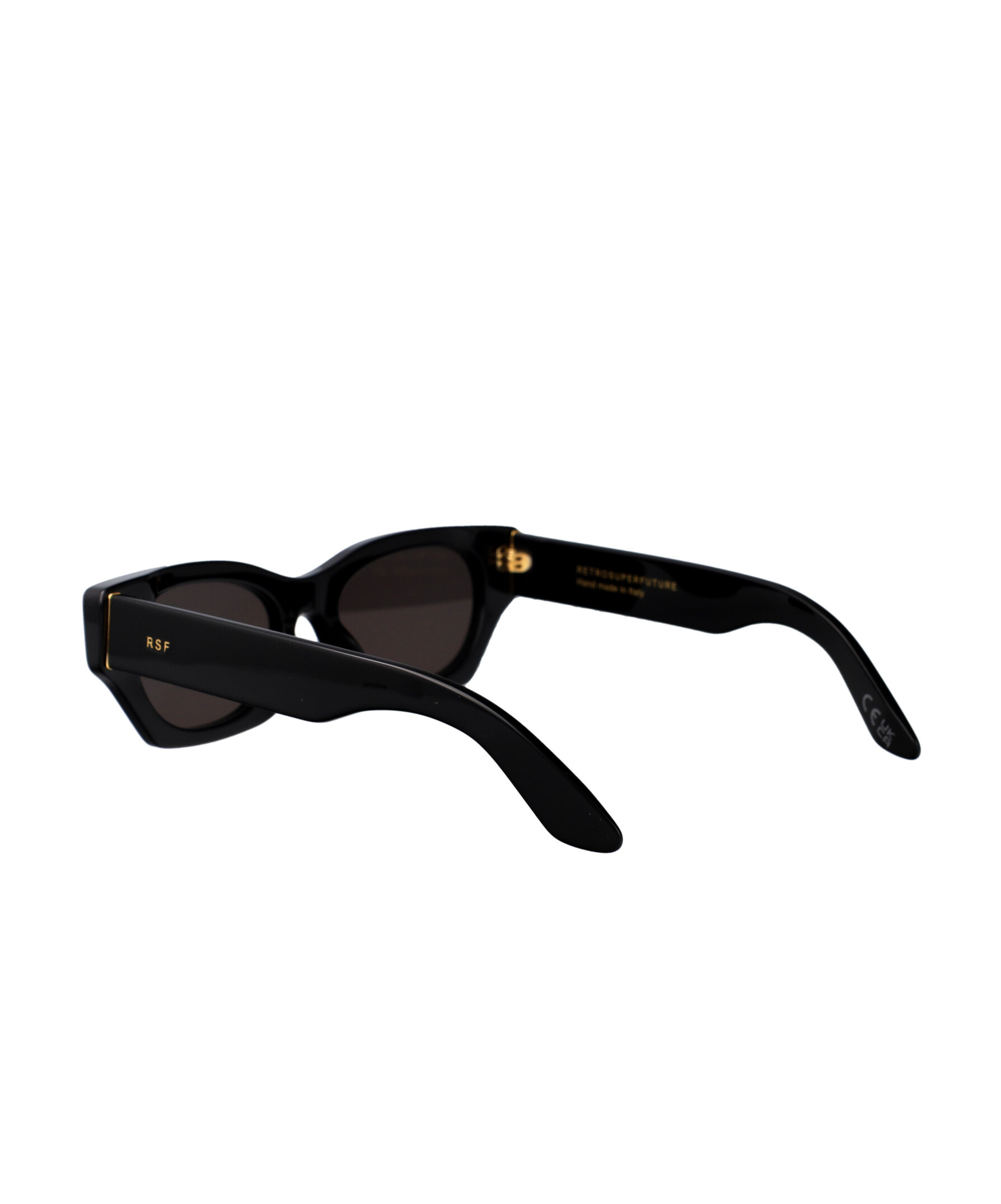 Retrosuperfuture Geometric Sunglasses In Black