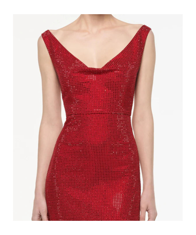 ROLAND MOURET DIAMANTE GOWN