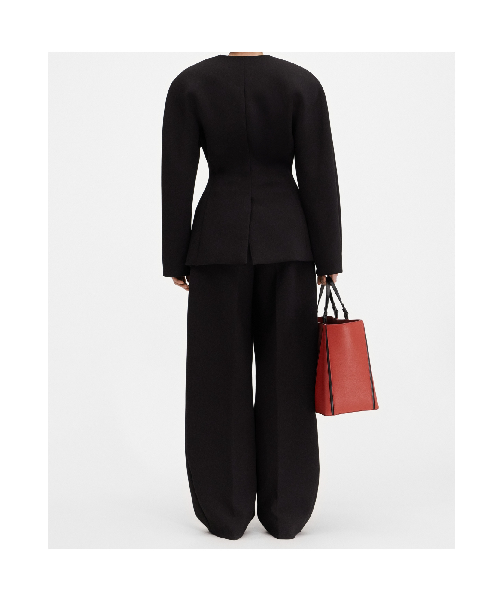 Jacquemus Long Sleeve Casual Jacket In Black