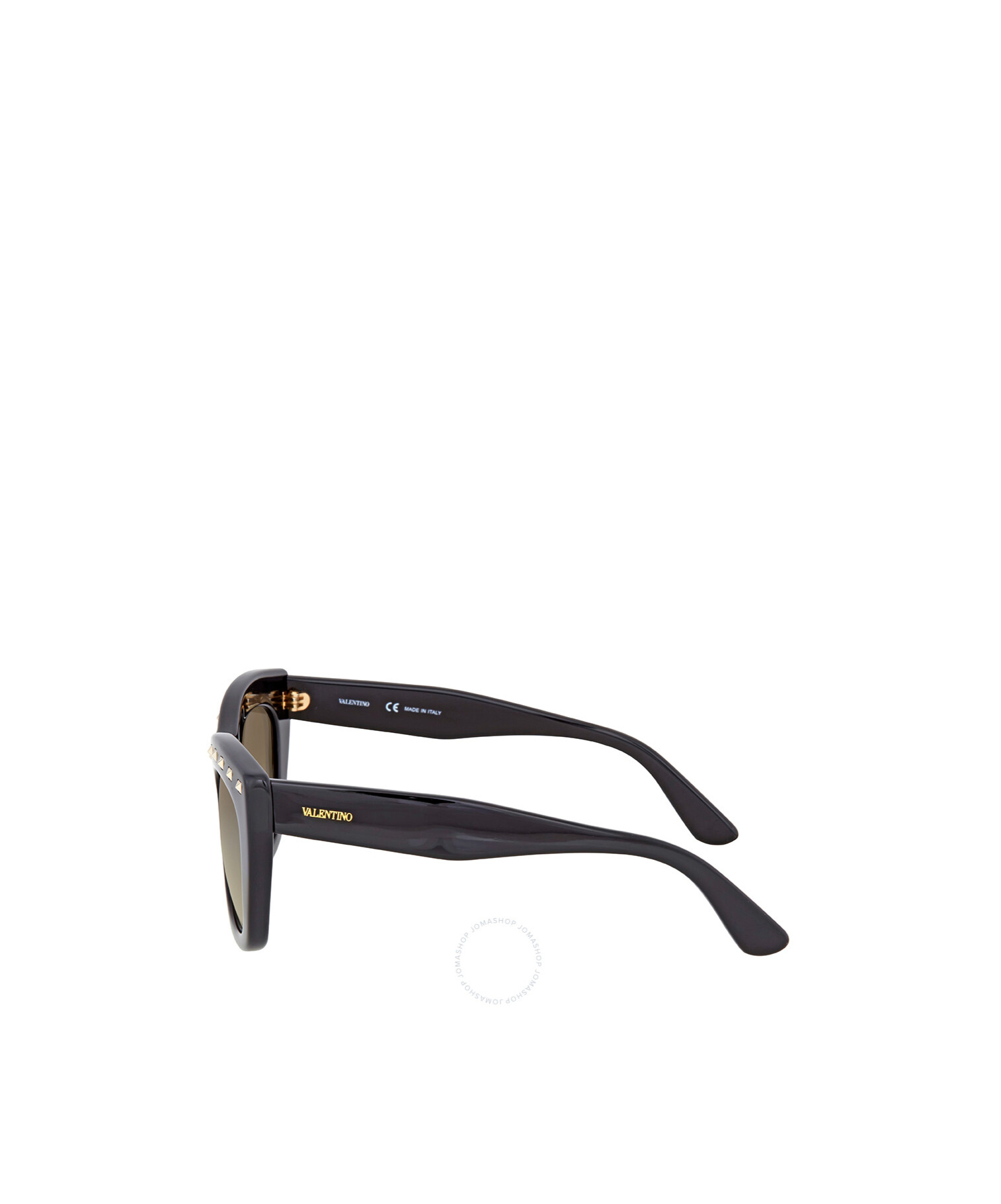 Valentino Logo Sunglasses In Black