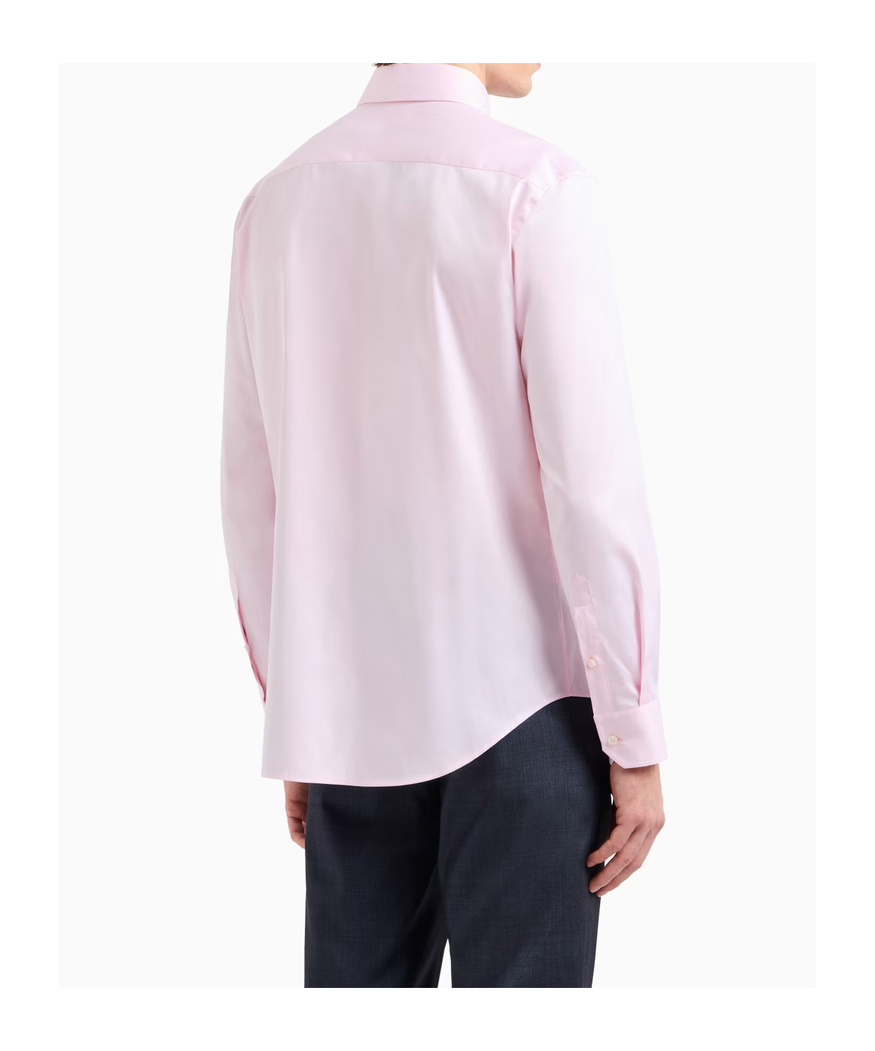 Giorgio Armani Long-sleeved Shirt In Pink