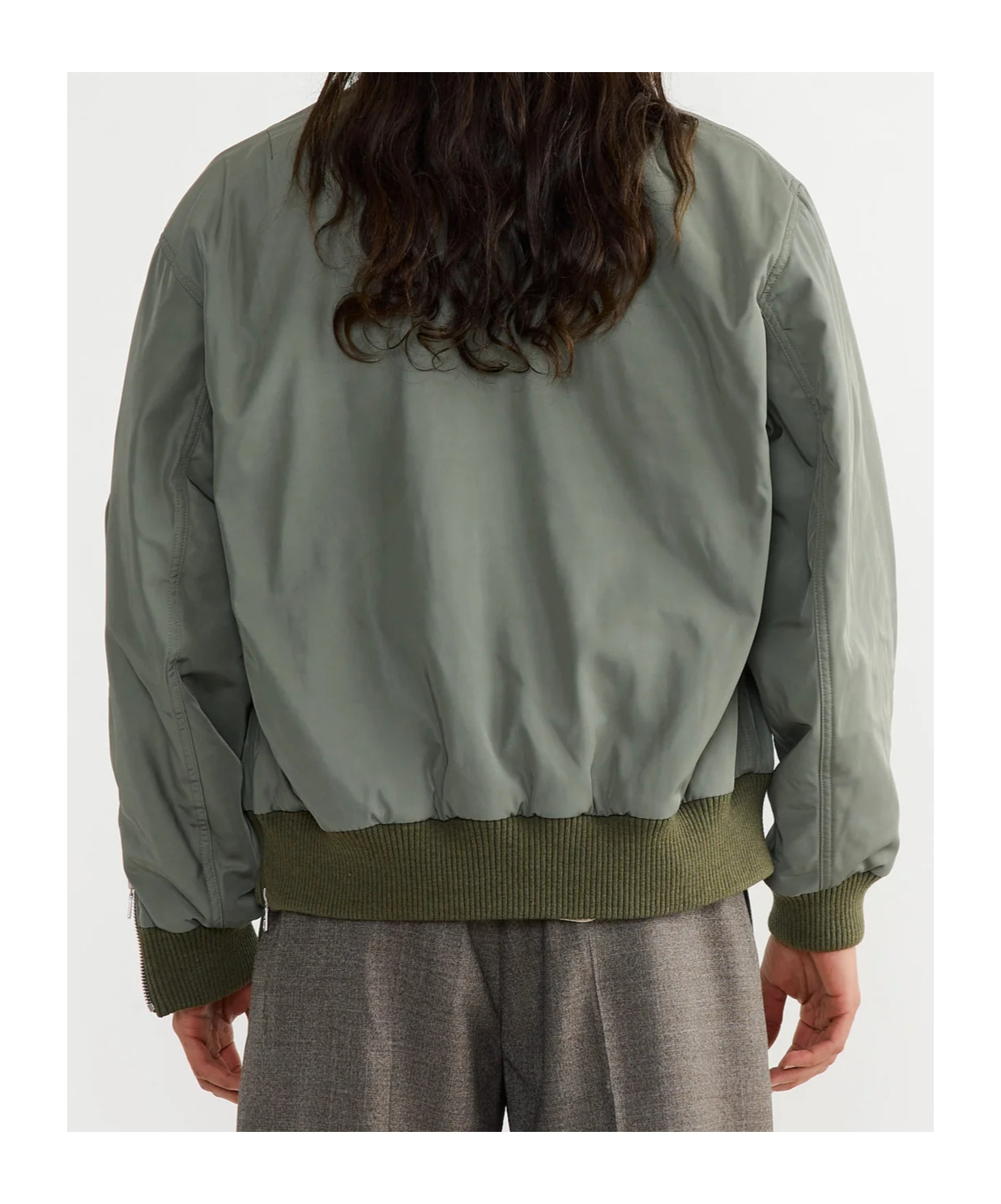 Dries Van Noten Long Sleeve Casual Jacket In Green