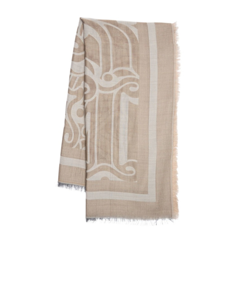 Max Mara Fringed Scarf