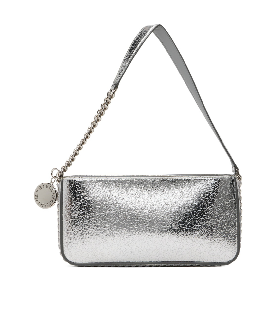 Stella Mccartney Single Handle Shoulder Bag In Gray