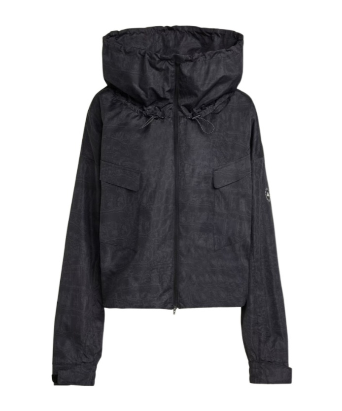 Adidas By Stella Mccartney Item Jacket Printed In Blue