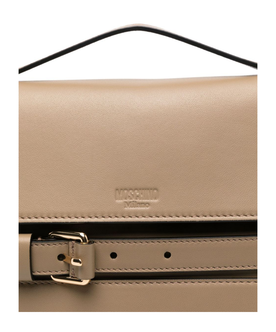 Moschino Tie Me Tote Bag In Sand