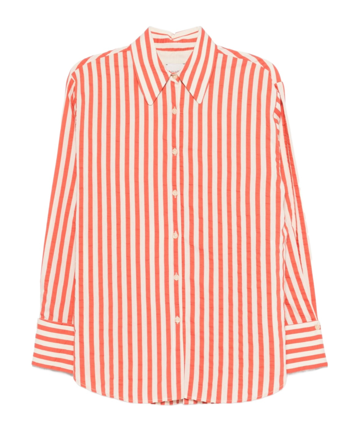 ALYSI LAPEL LONG SLEEVE SHIRT