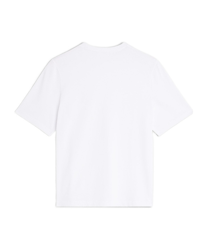 Maison Kitsuné Dressed Fox Comfort Tee-shirt In White
