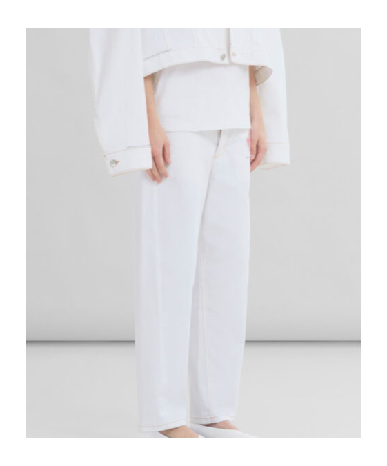 Marni Pants  Woman Color White In White