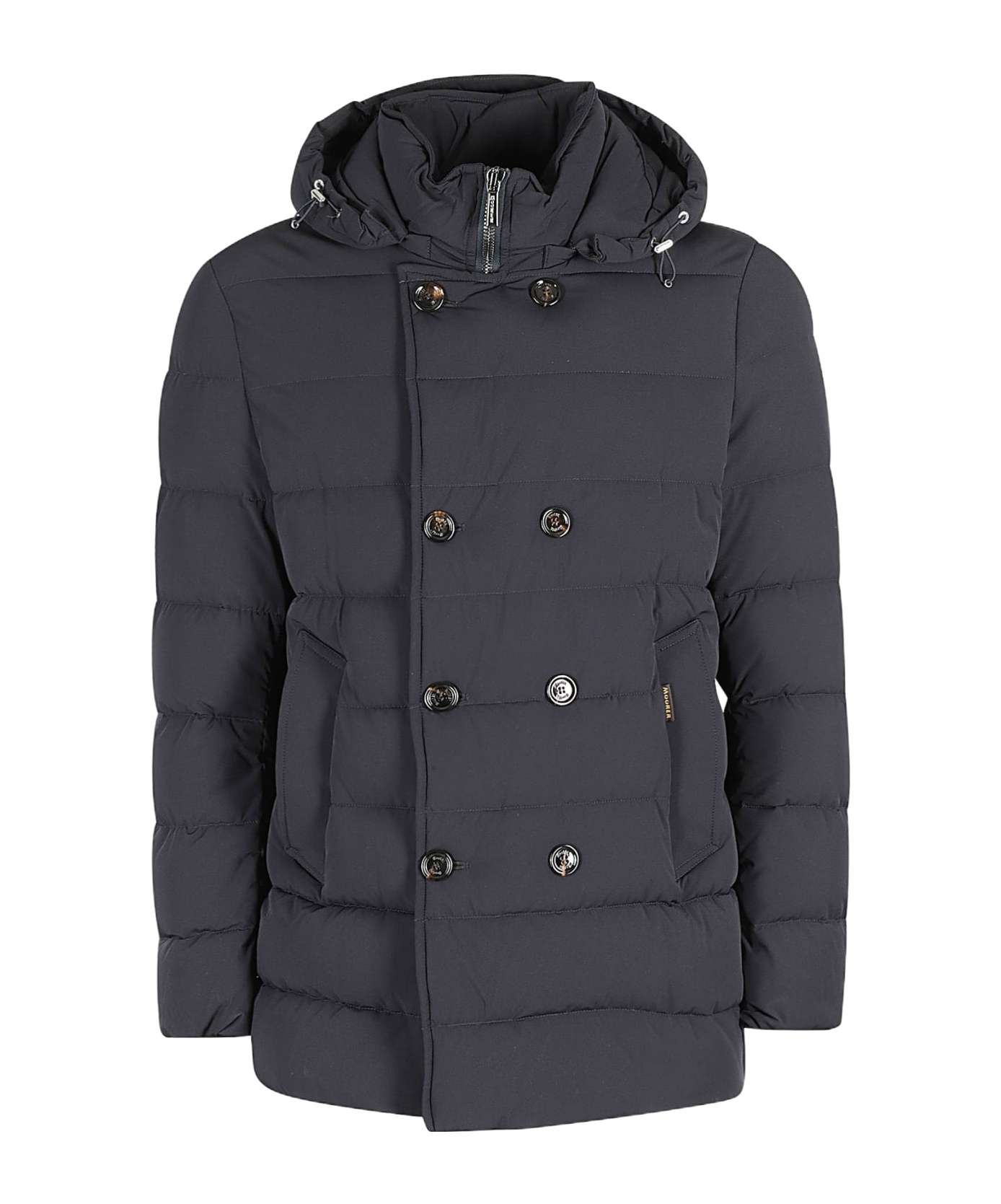 Moorer Hooded Jacket In Black