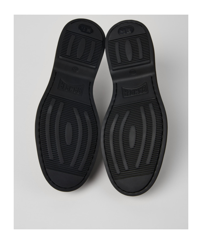 Camper Pix Plain Toe Derby In Black