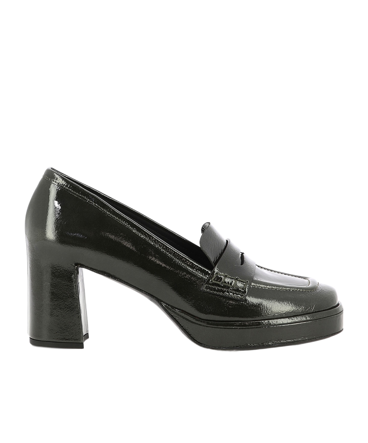 ROBERTO DEL CARLO HIGH-HEELED LOAFERS 