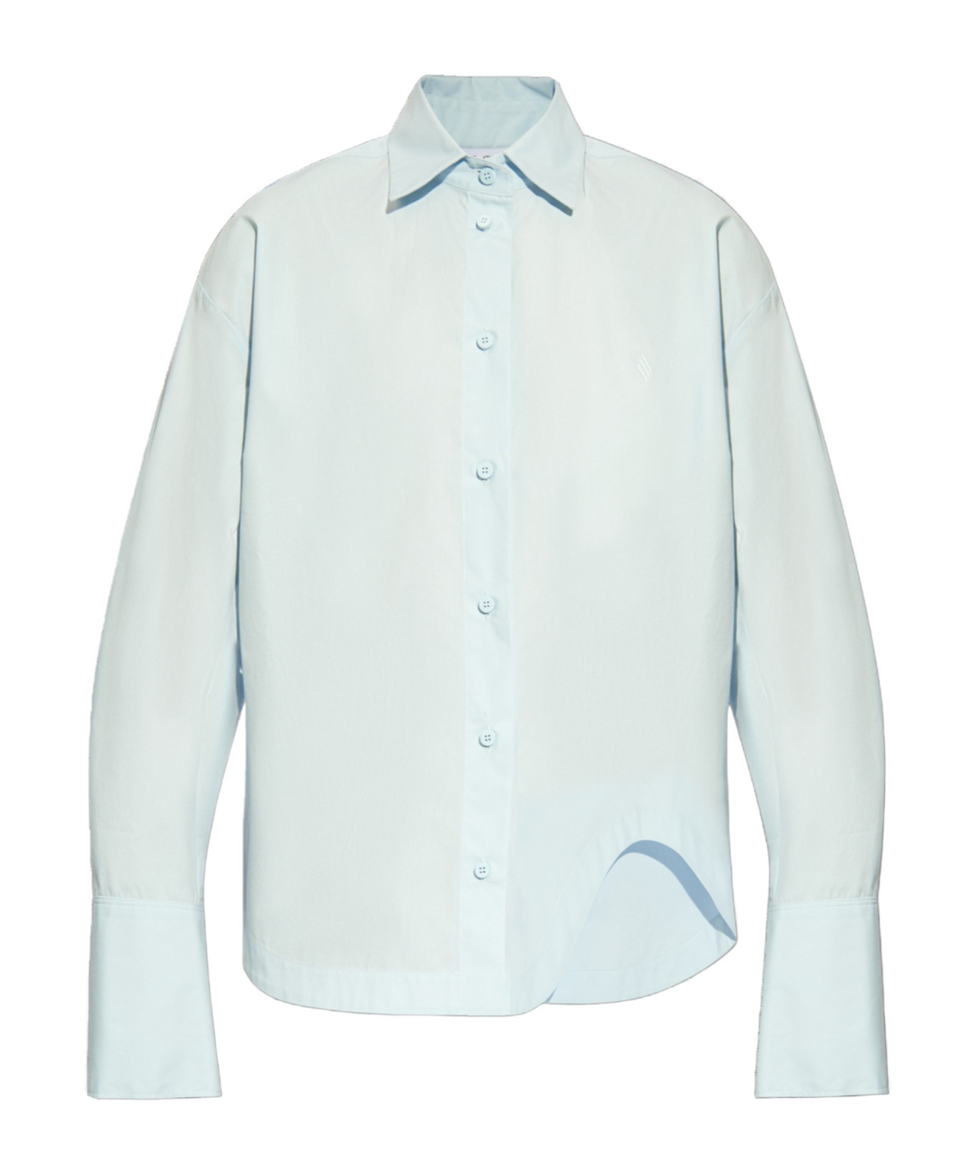 Attico Eliza Cotton Shirt In White