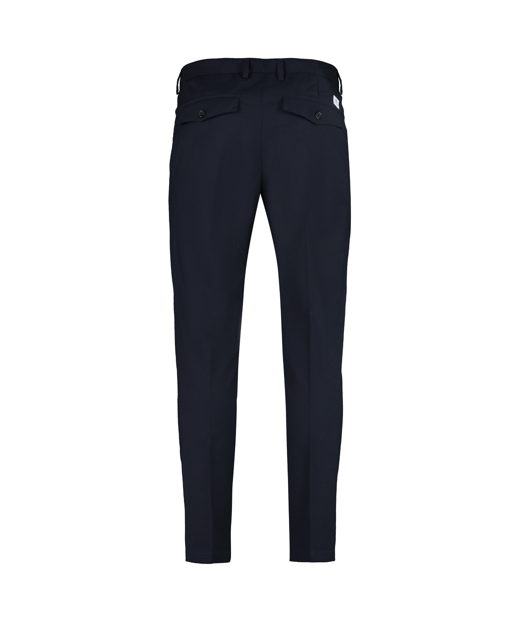 Department Five Department 5 Navy Cotton Chino Trousers In Black