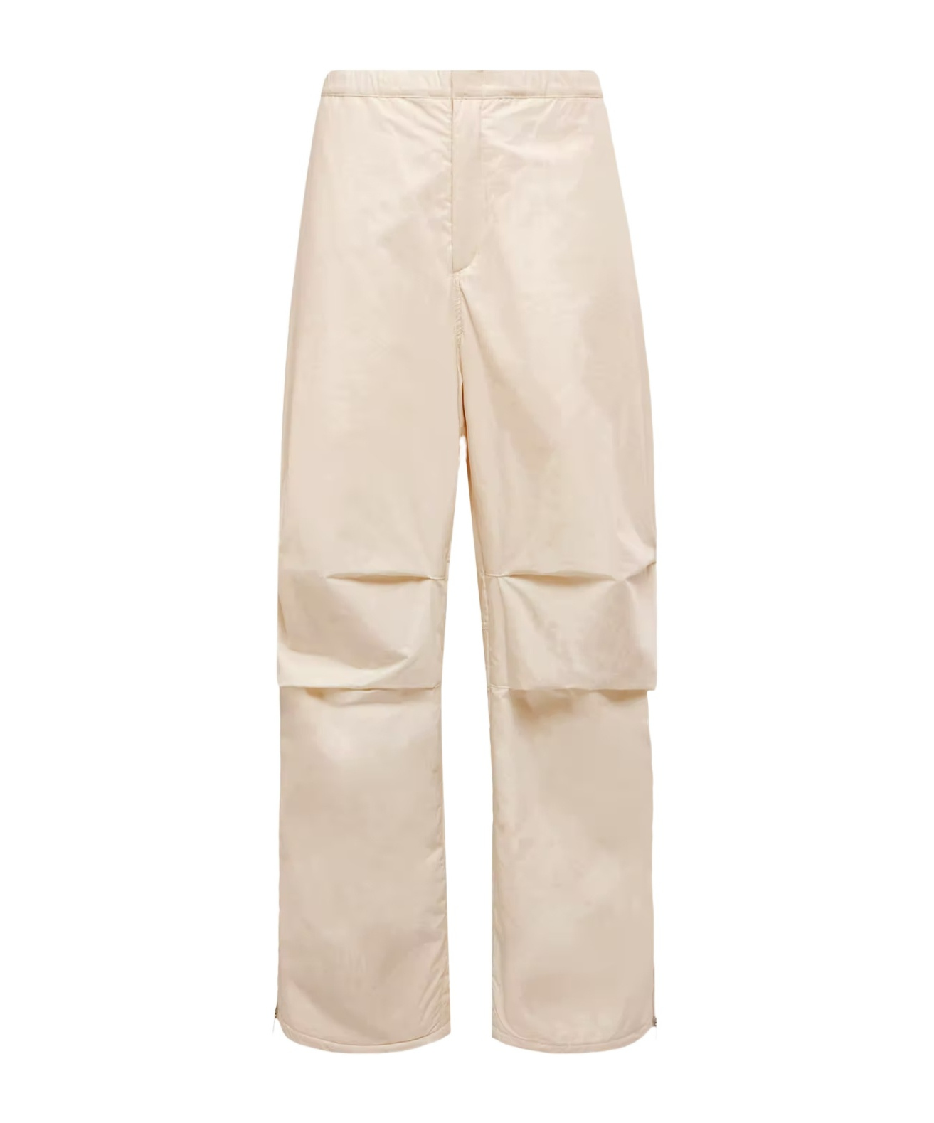 Moncler Jil Sander Straight Leg Trousers In Neutral