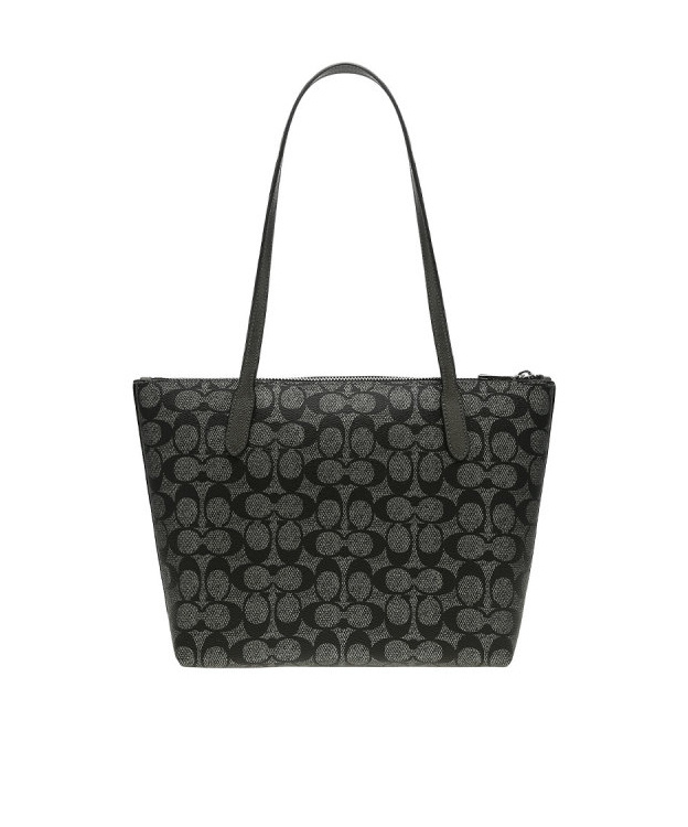 Coach Fiona's Signature Handbag In Black