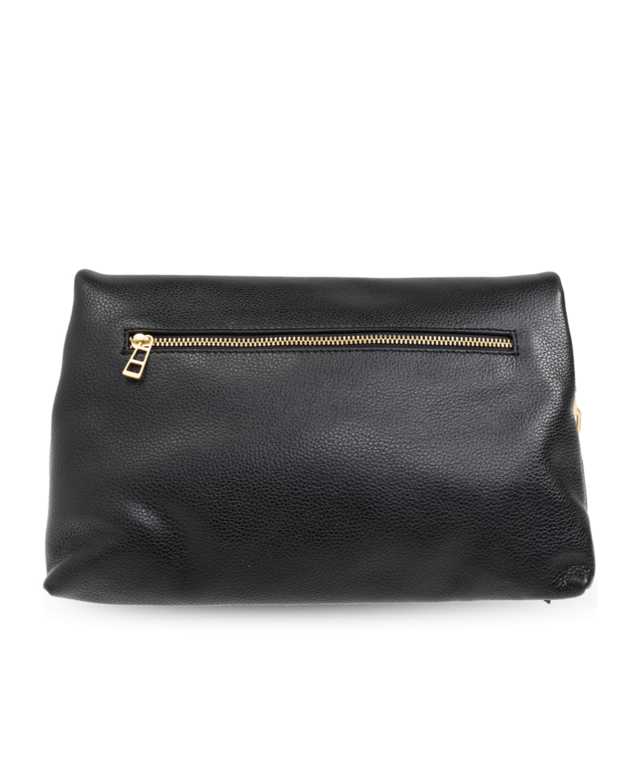Shop Zadig & Voltaire Logo-plaque Leather Shoulder Bag In Black