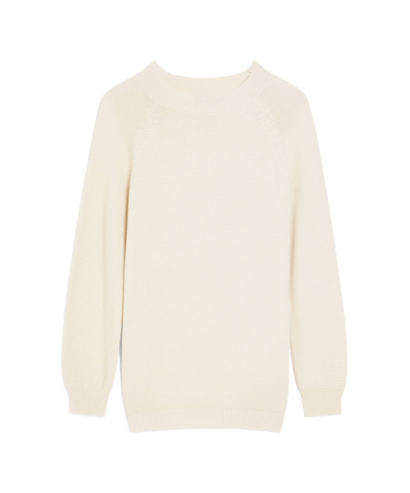 Weekend Max Mara Long-sleeved Sweater In White
