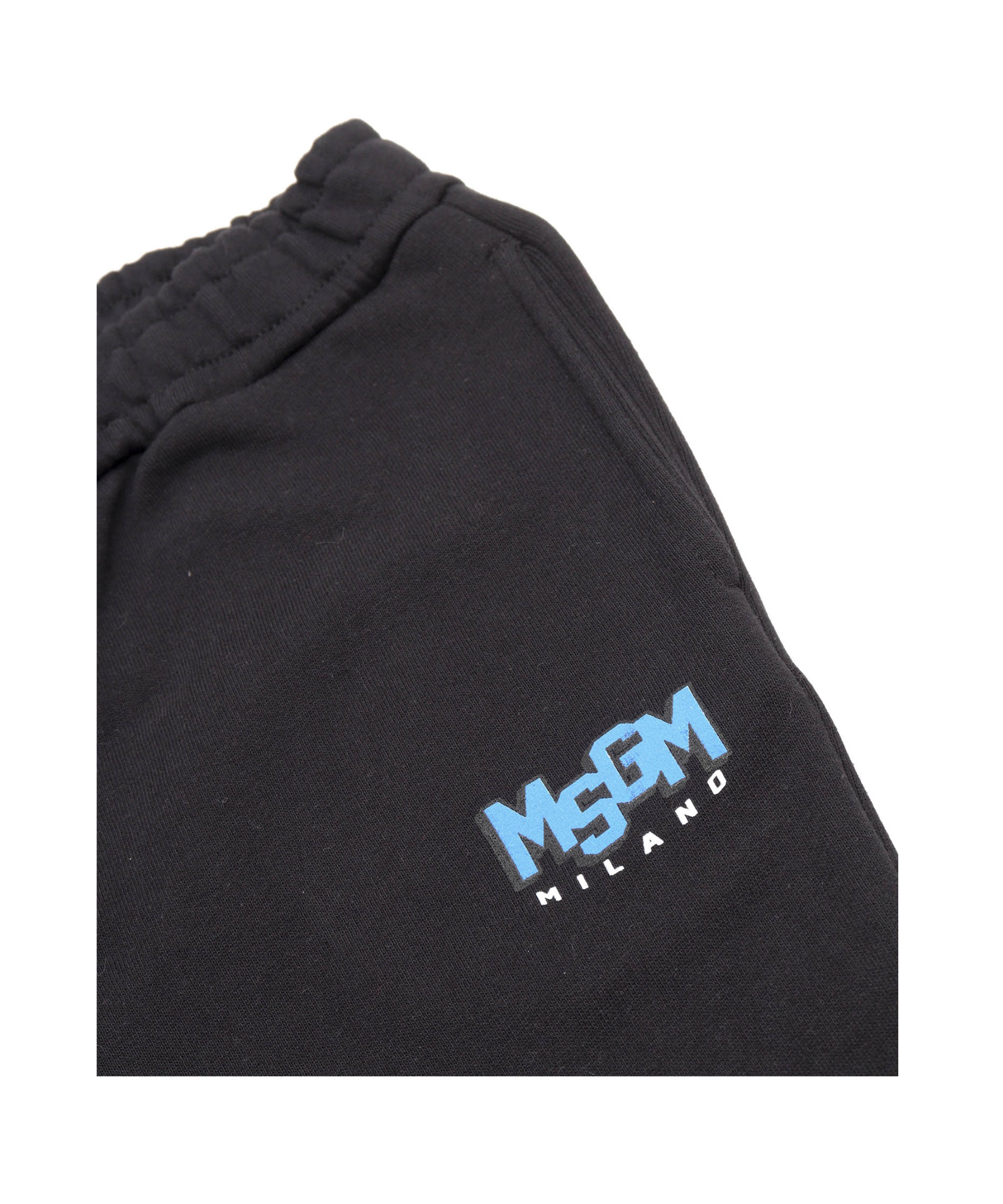 MSGM ELASTIC WAIST CASUAL PANTS