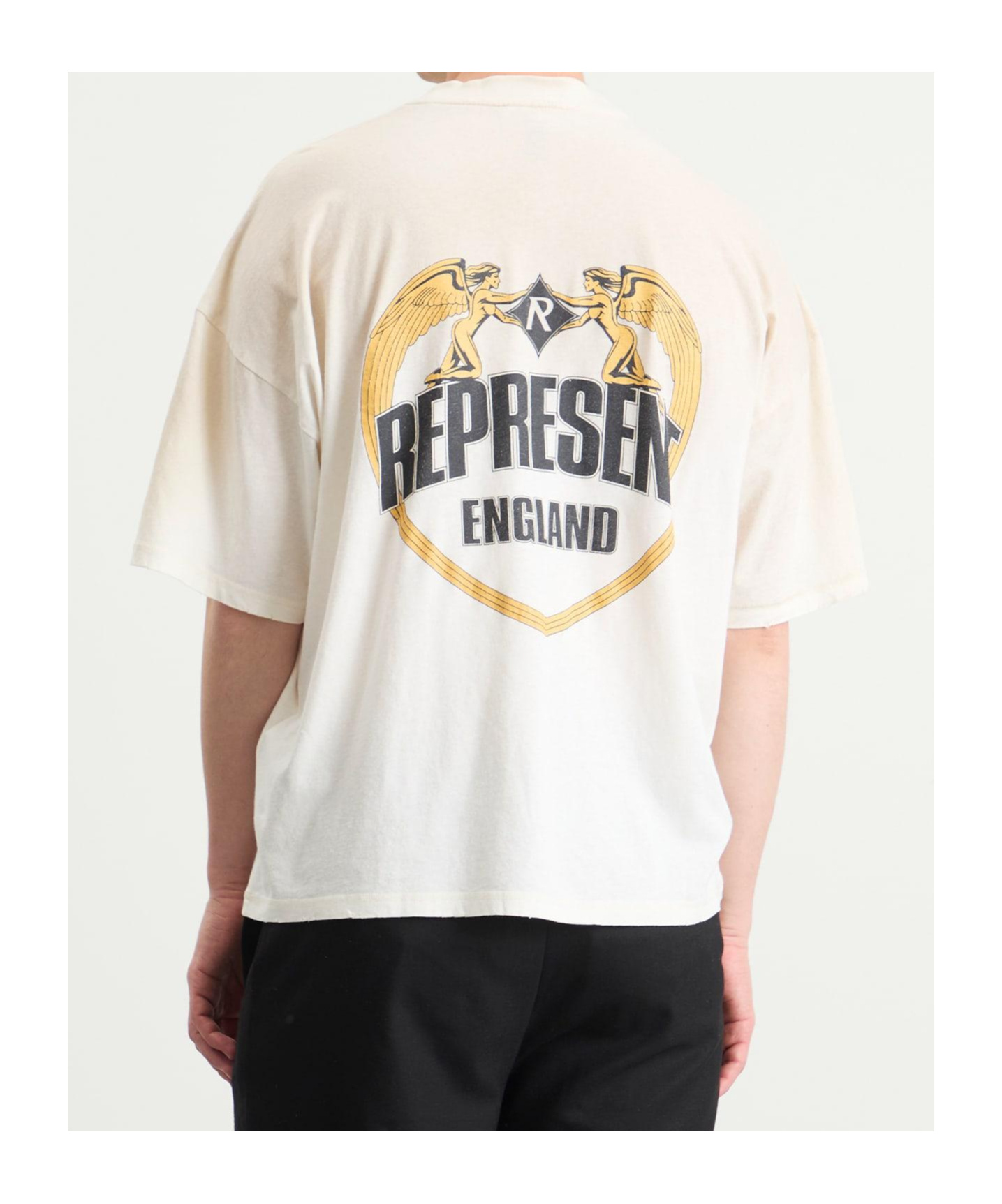 Represent Short Sleeve T-shirt In Neutral
