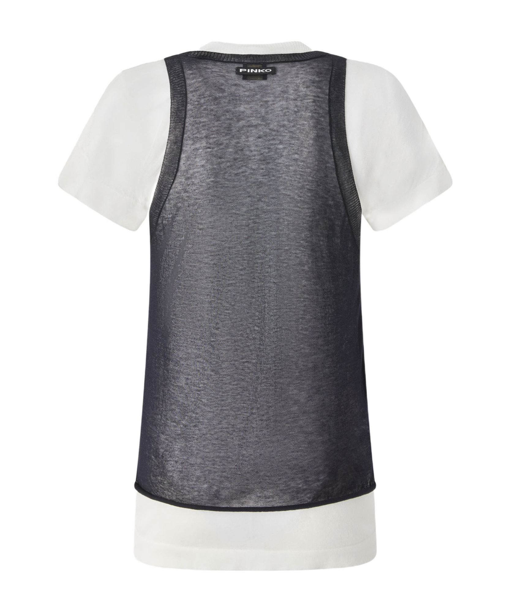 PINKO LAYERED T-SHIRT