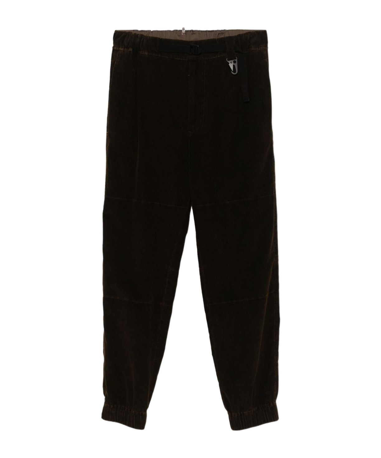 Moncler Corduroy Trousers In Black