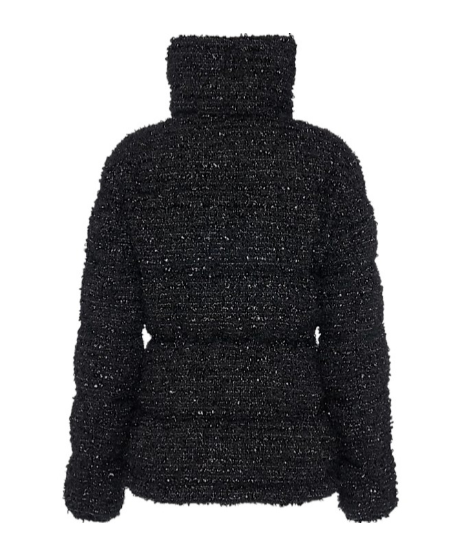 Moncler Down Jacket In Black