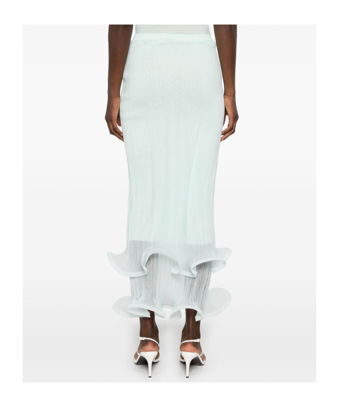 JONATHAN SIMKHAI ELASTIC WAIST SKIRT