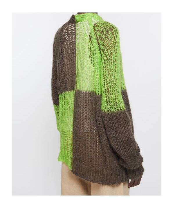 ACNE STUDIOS CHECK-PATTERN SWEATER