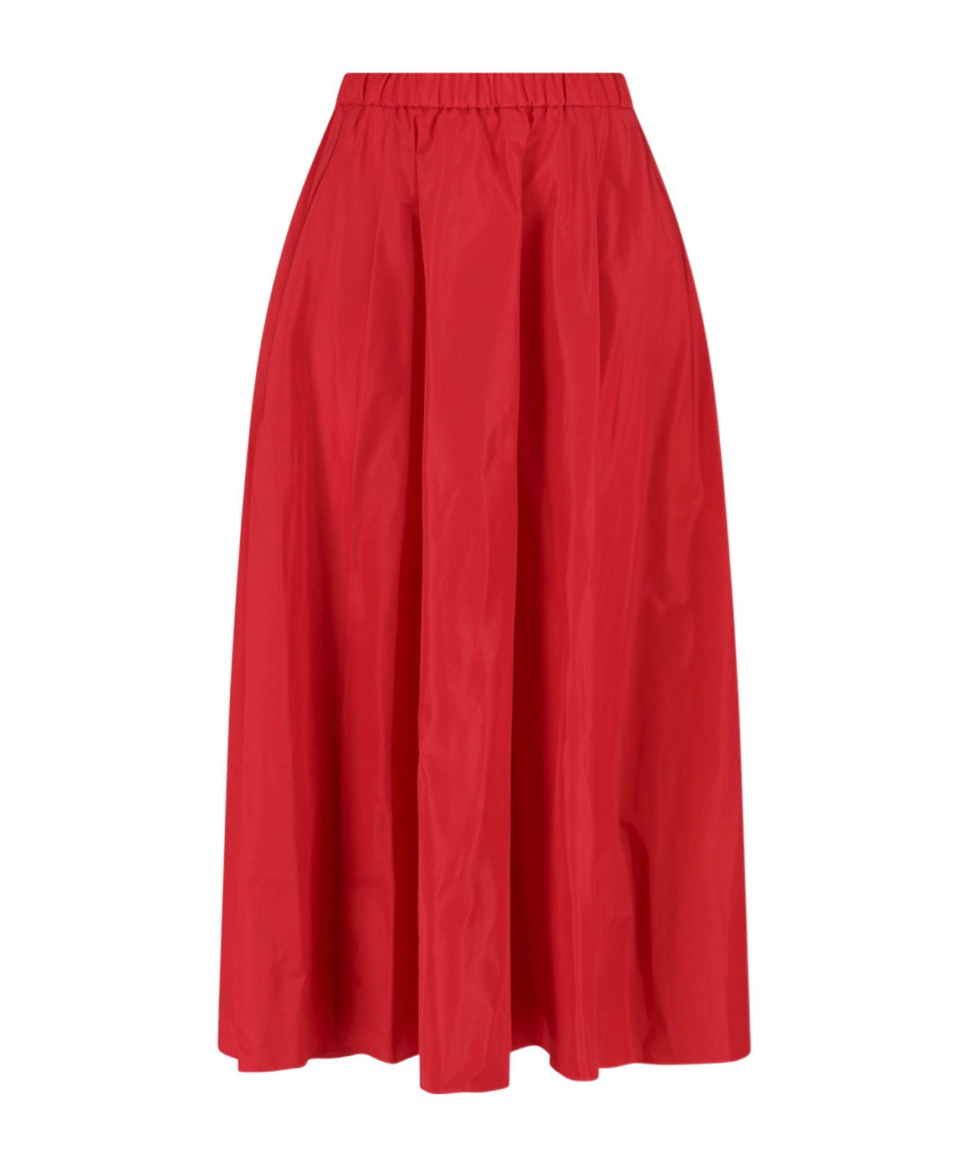 Aspesi A Mid-length Half-length Skirt In Red