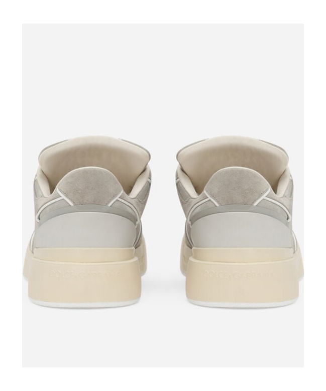 Dolce & Gabbana New Suede Roma Sneakers For Men And In Nude