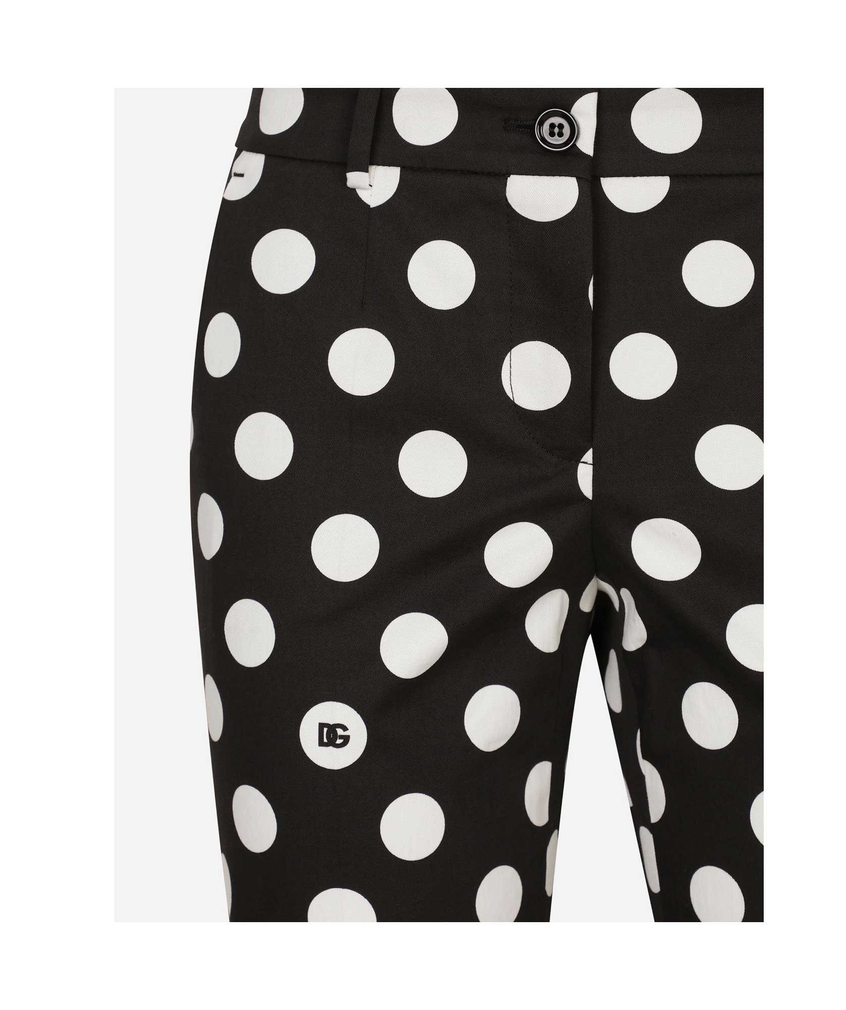 Shop Dolce & Gabbana Mid-rise Straight-leg Trousers In Black