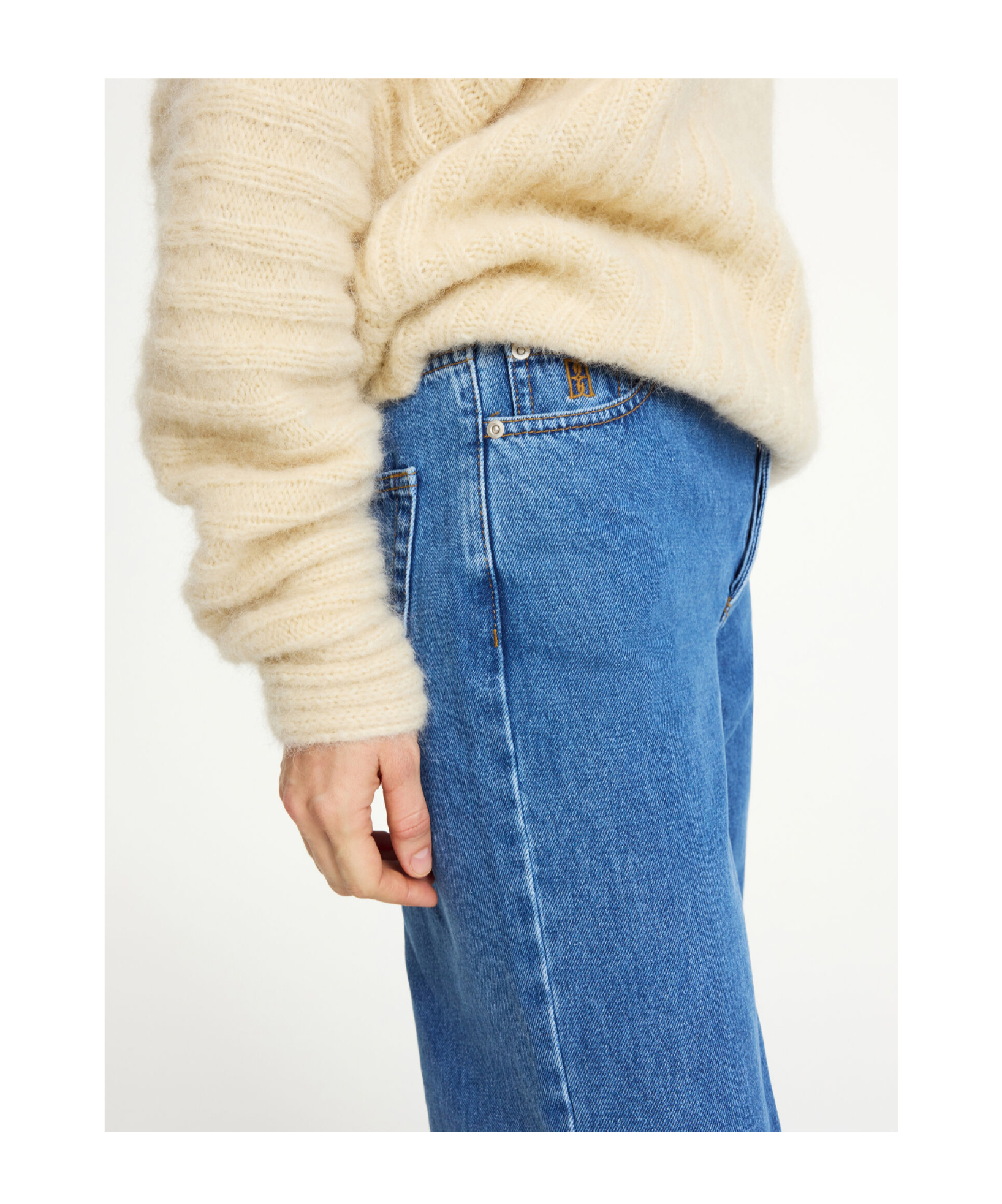 By Malene Birger Five Pocket Jeans In Blue