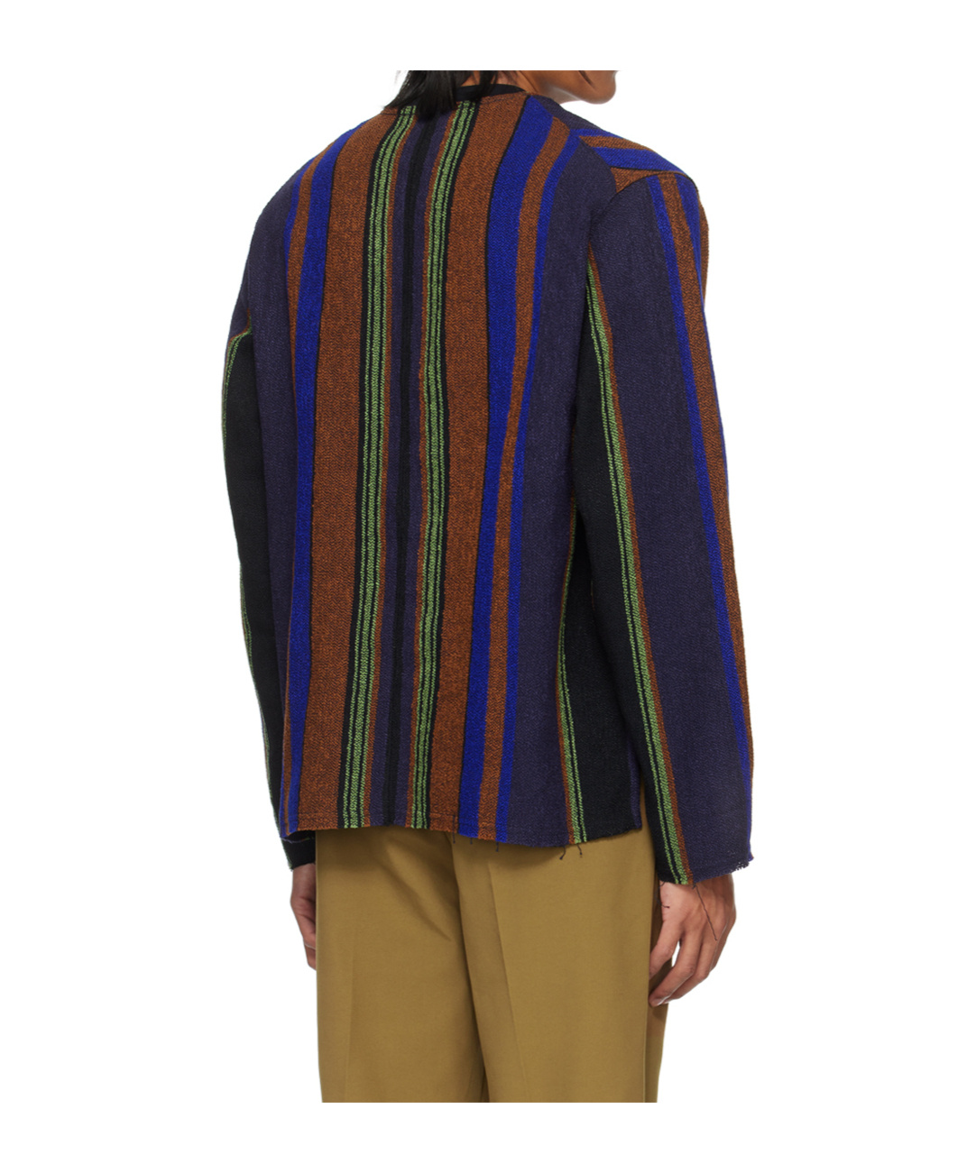 Song For The Mute Multicolor Striped Sweatshirt